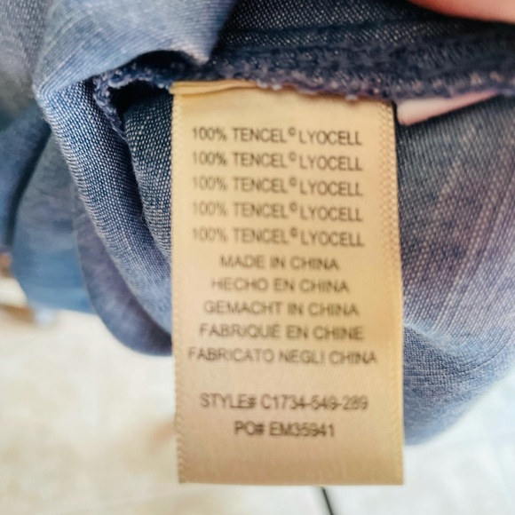 🎉HP🎉 Anthropologie Cloth & Stone Tunic Dress Size XS - Picture 8 of 8